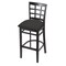 Holland Bar Stool Co 30" Bar Stool, Black Finish, Canter Iron Seat 313030Blk008 - alternate 1